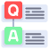 FAQ icon representing frequently asked questions about metal buildings.