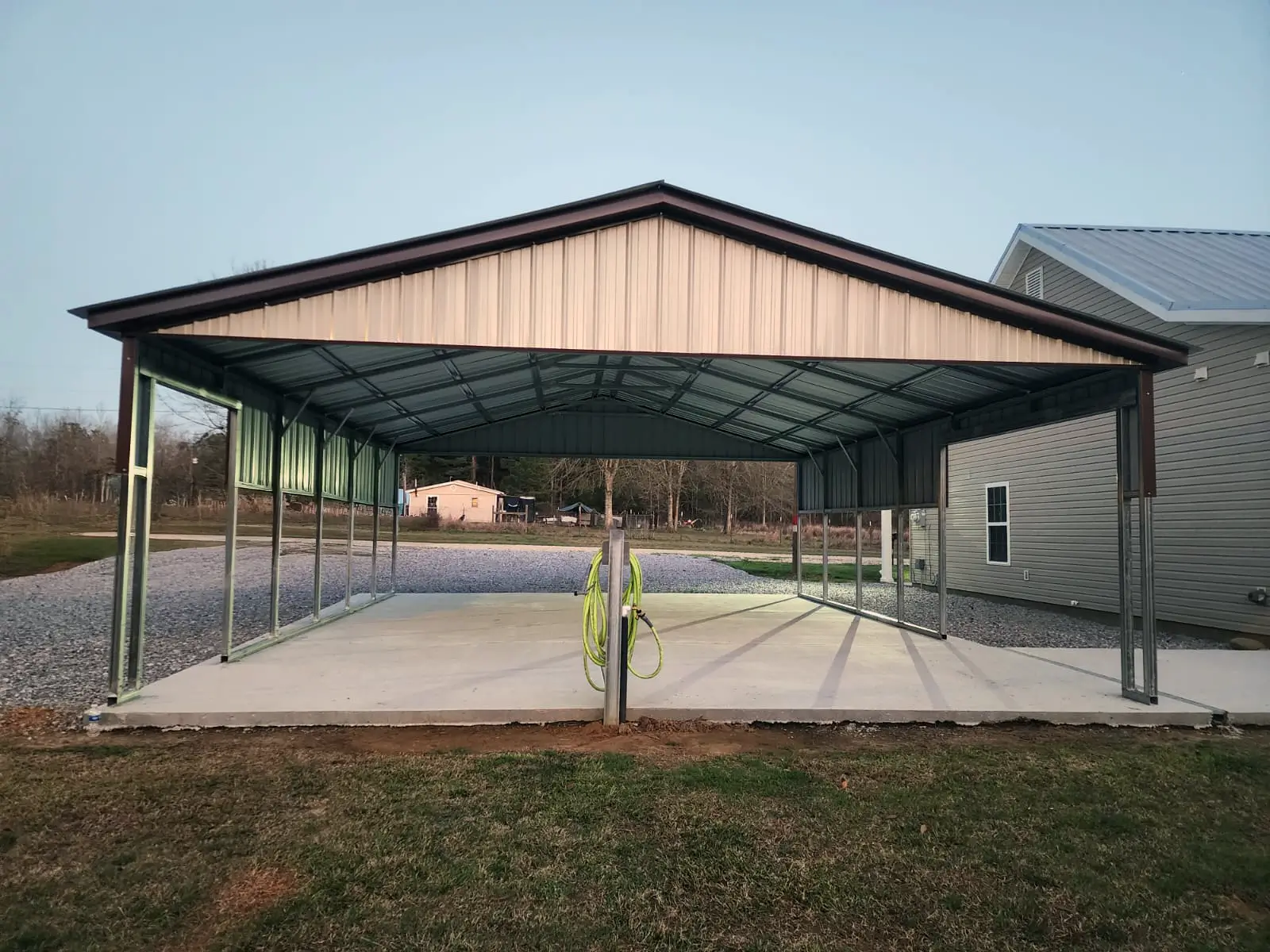Featured image for “Two Car Carport”
