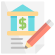 Rent-to-own financing icon representing easy monthly payments for metal buildings.