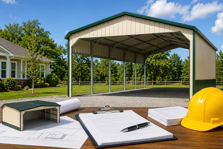Metal Carport Permits Made Easy: Homeowner's Guide